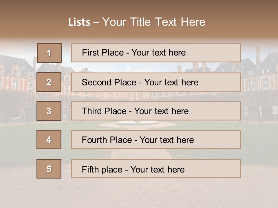 Landmark Dusk Emperor PowerPoint Template