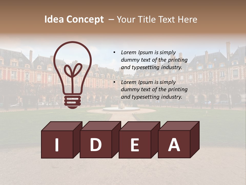 Landmark Dusk Emperor PowerPoint Template