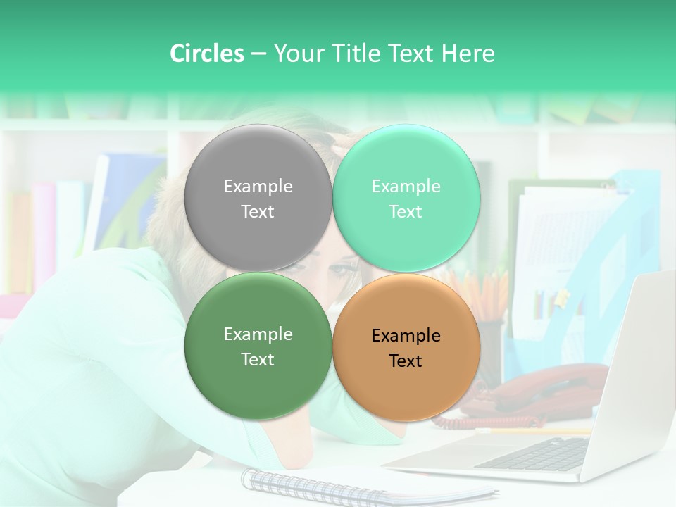 Face Elegant Workplace PowerPoint Template