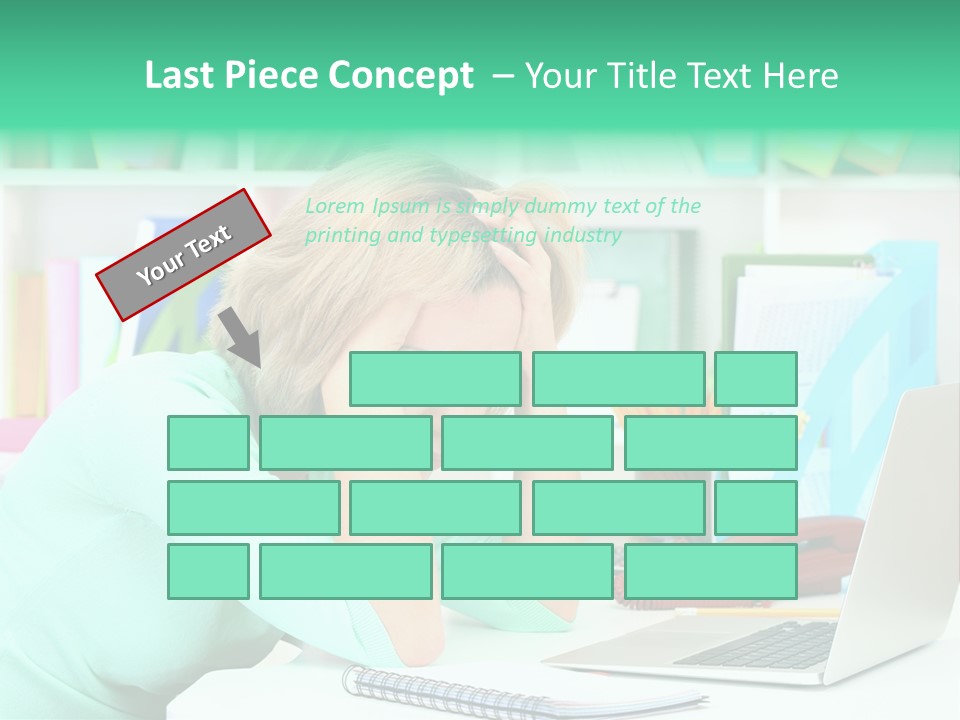 Face Elegant Workplace PowerPoint Template