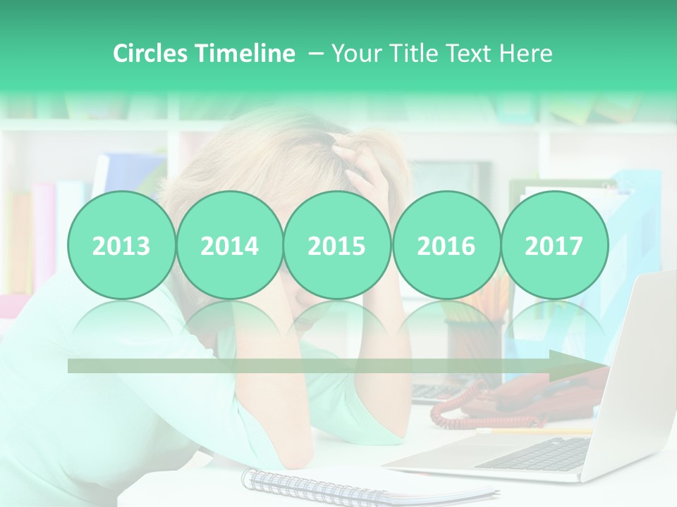 Face Elegant Workplace PowerPoint Template