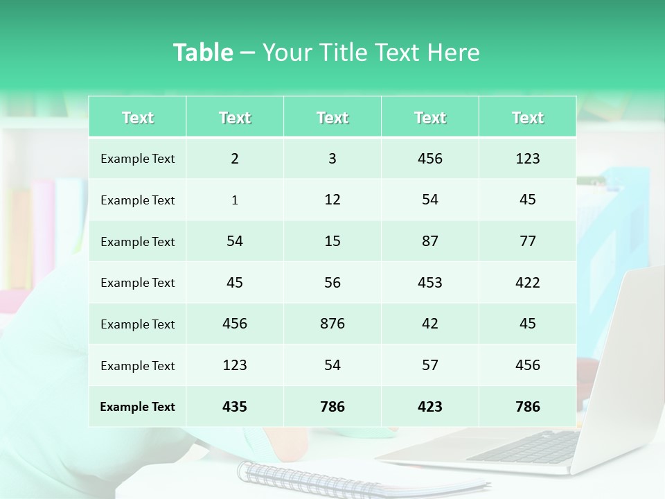 Face Elegant Workplace PowerPoint Template