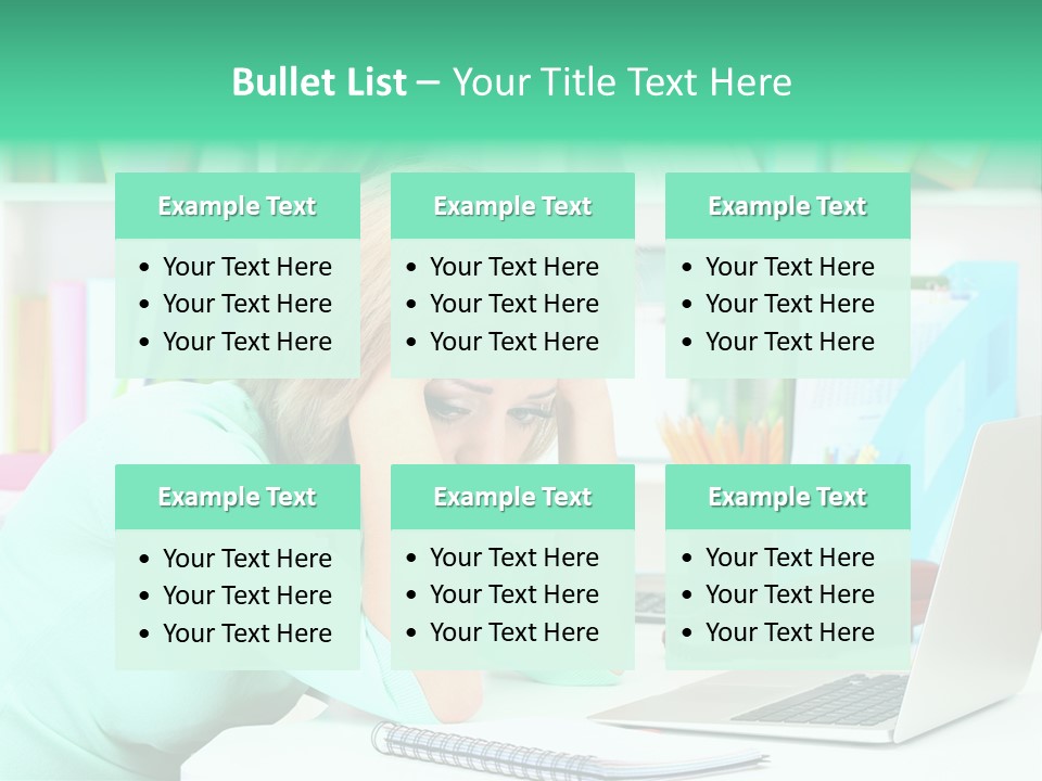 Face Elegant Workplace PowerPoint Template