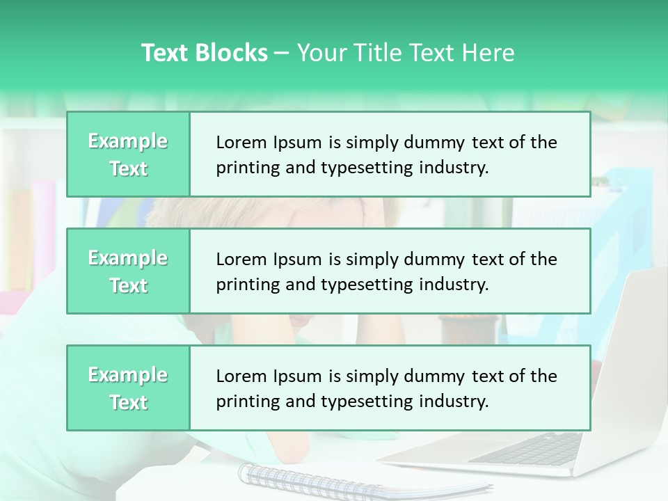 Face Elegant Workplace PowerPoint Template
