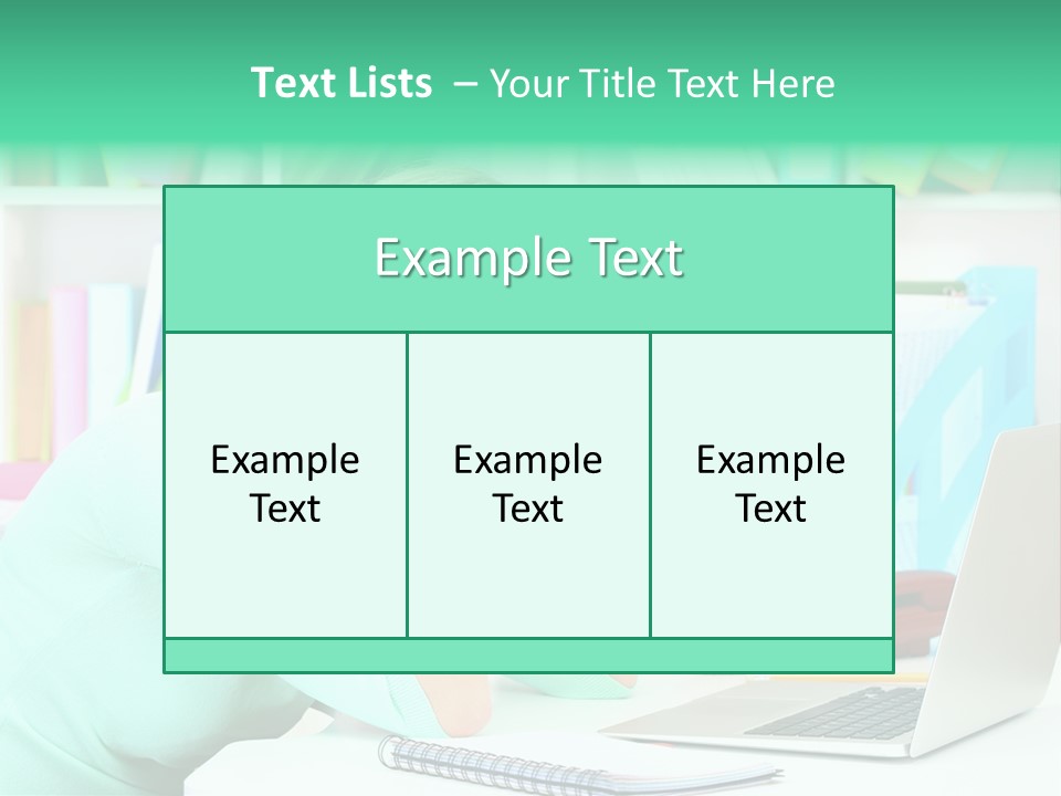 Face Elegant Workplace PowerPoint Template