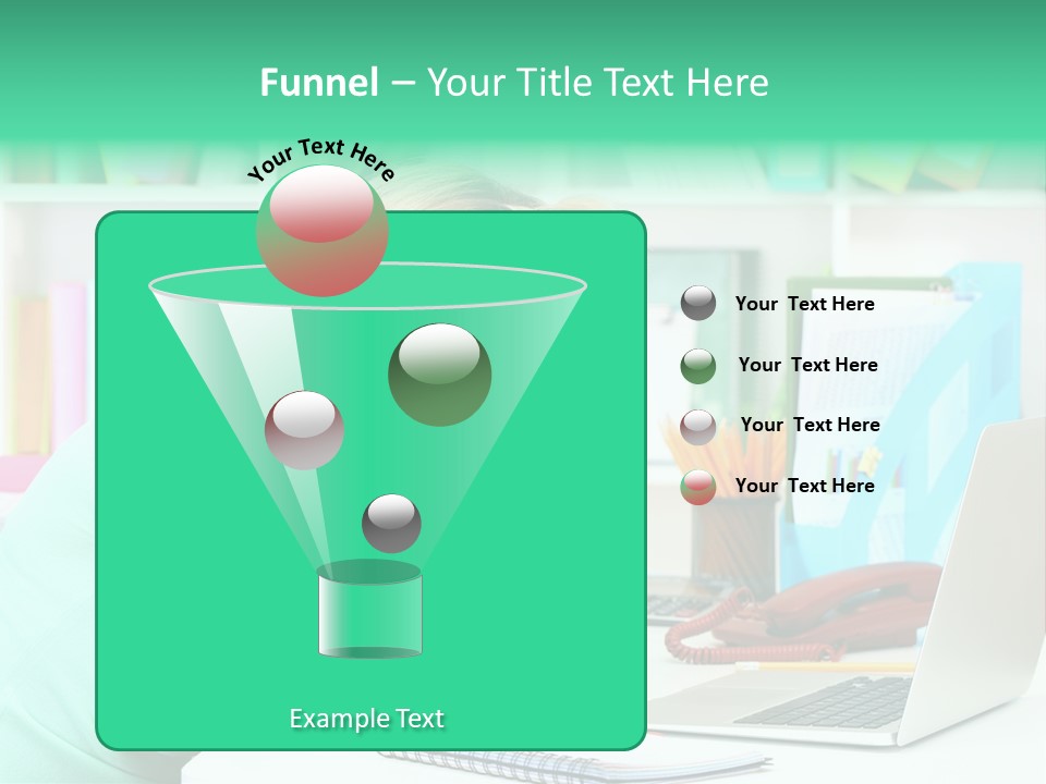 Face Elegant Workplace PowerPoint Template