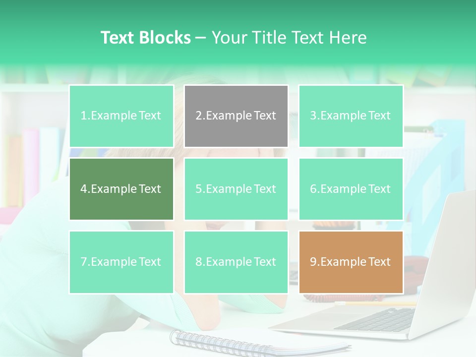 Face Elegant Workplace PowerPoint Template