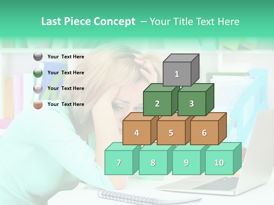 Face Elegant Workplace PowerPoint Template