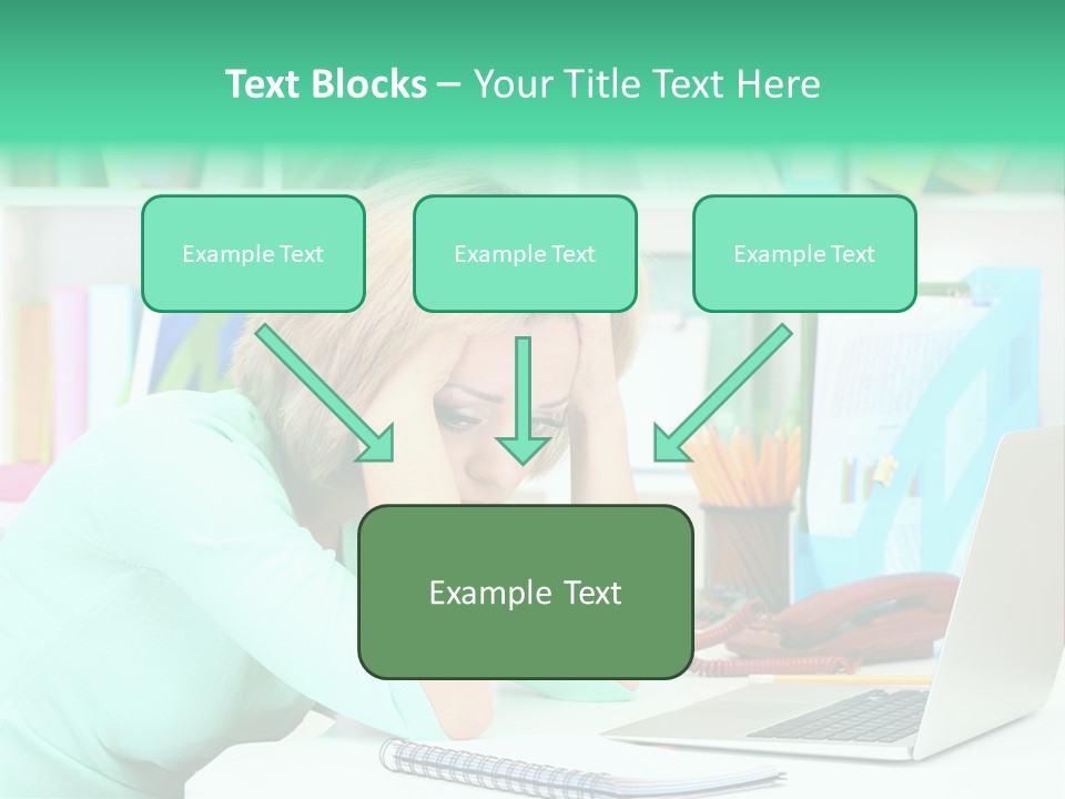 Face Elegant Workplace PowerPoint Template