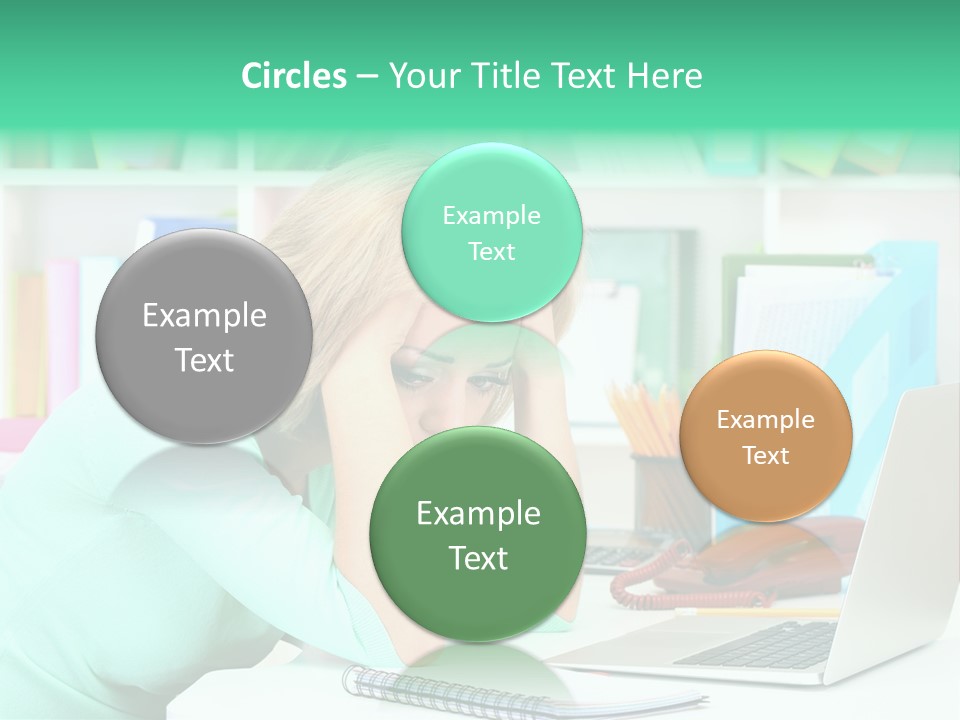 Face Elegant Workplace PowerPoint Template
