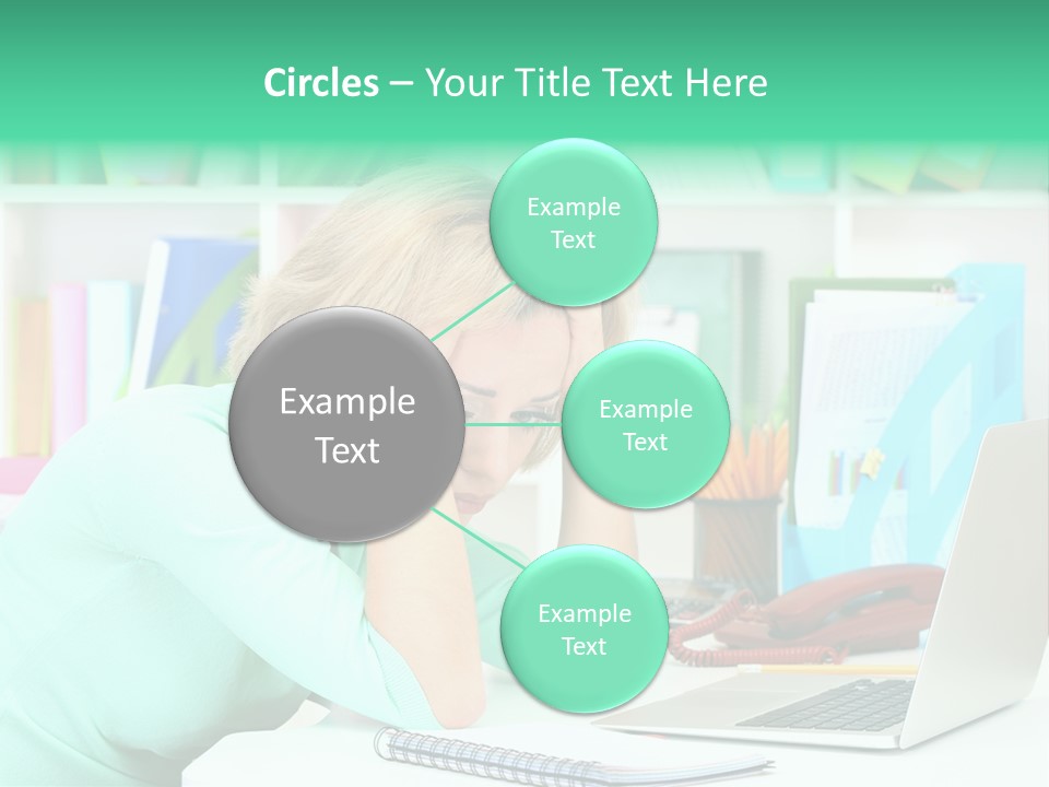 Face Elegant Workplace PowerPoint Template