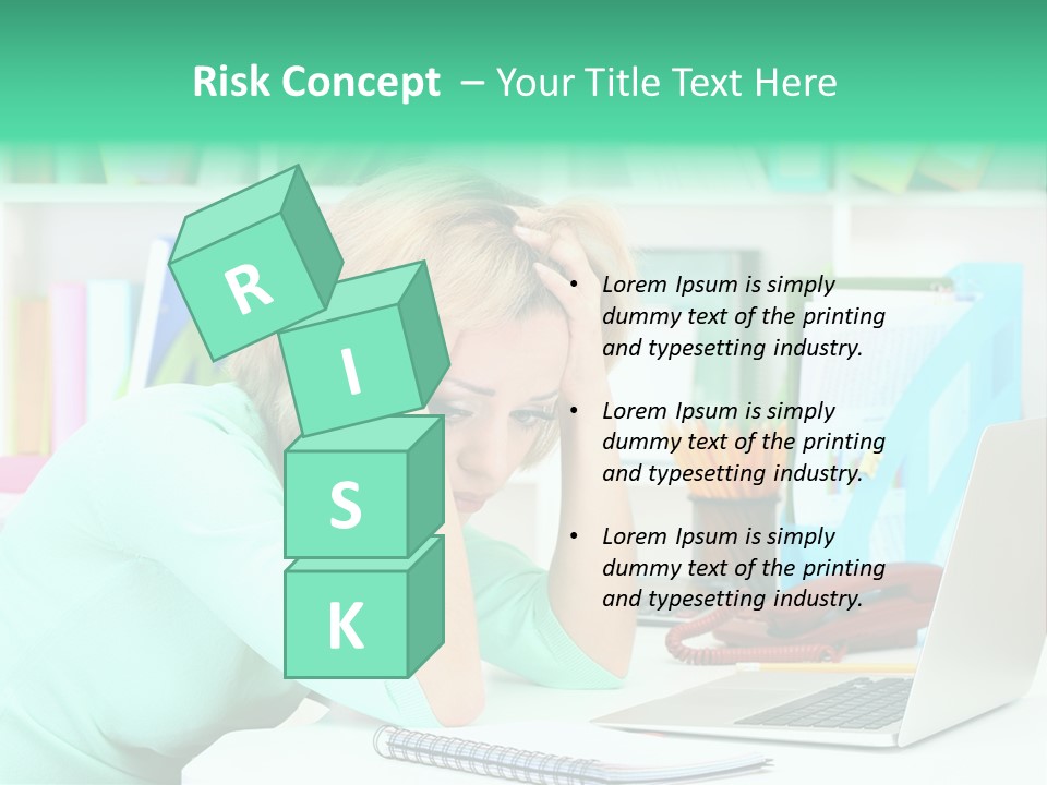 Face Elegant Workplace PowerPoint Template