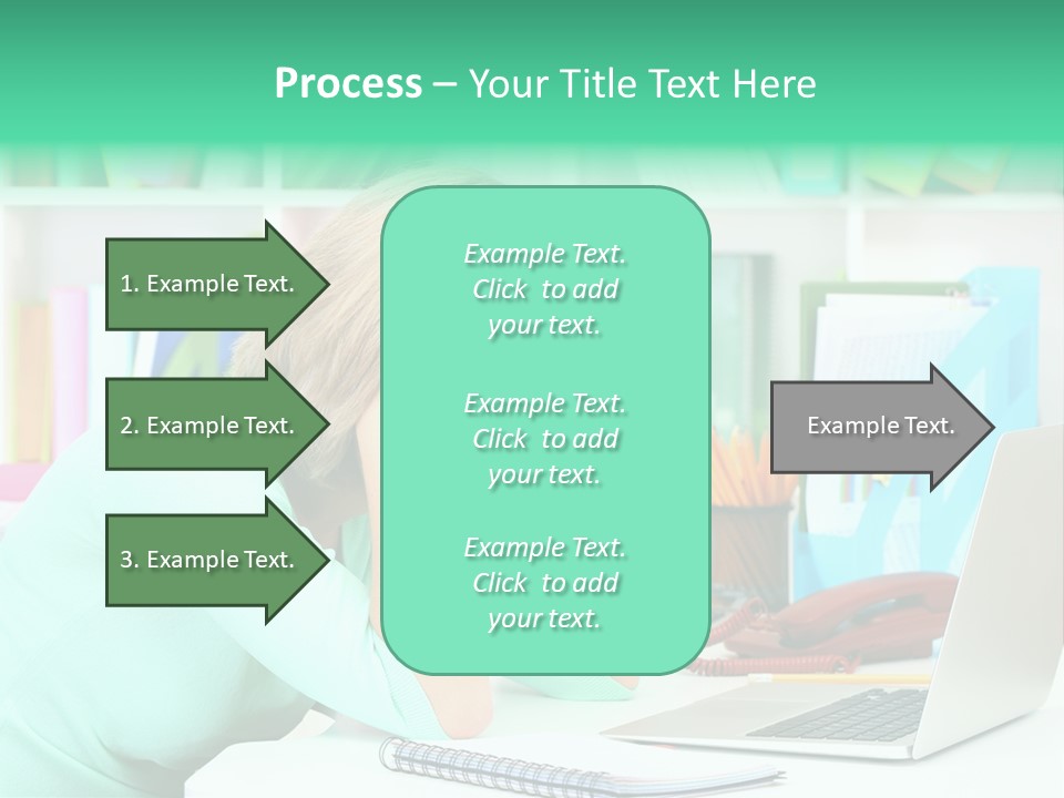 Face Elegant Workplace PowerPoint Template