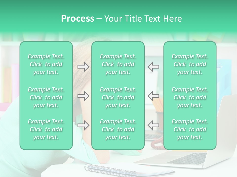 Face Elegant Workplace PowerPoint Template