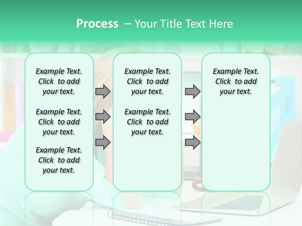 Face Elegant Workplace PowerPoint Template
