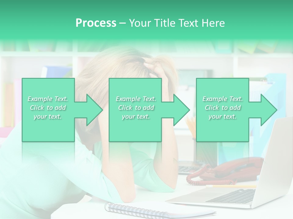 Face Elegant Workplace PowerPoint Template