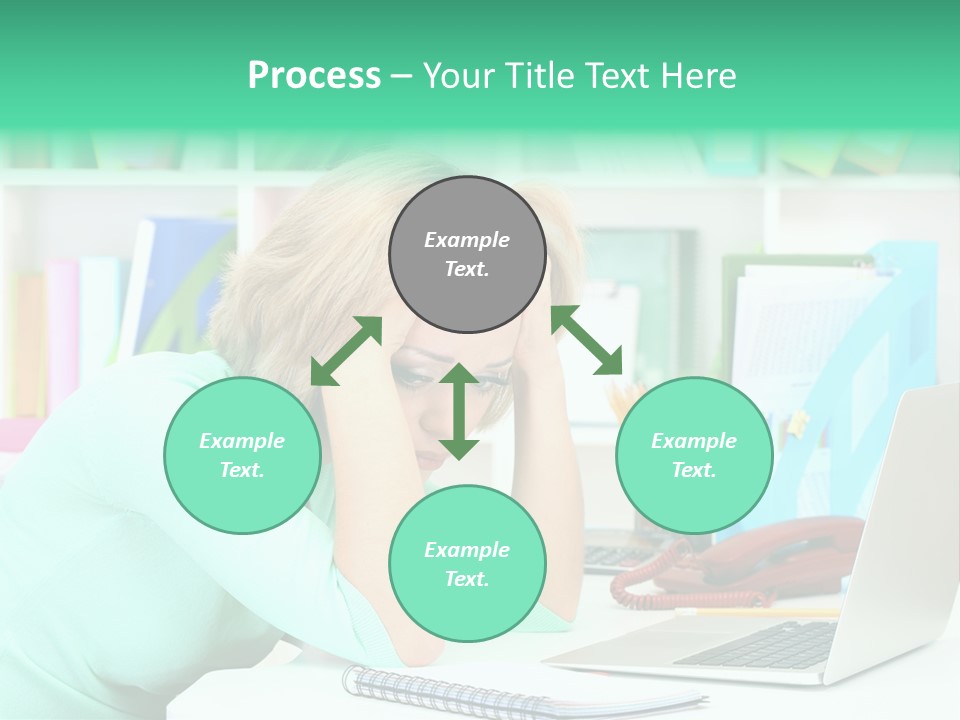 Face Elegant Workplace PowerPoint Template