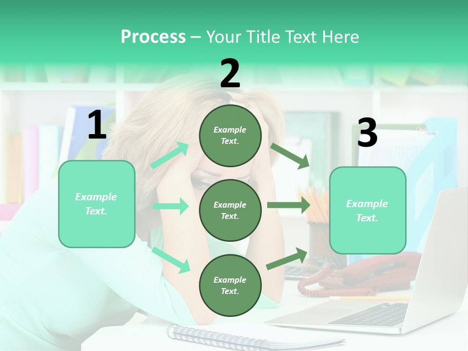 Face Elegant Workplace PowerPoint Template