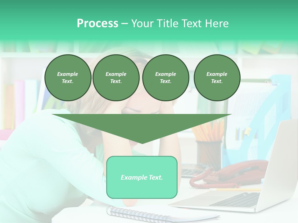 Face Elegant Workplace PowerPoint Template