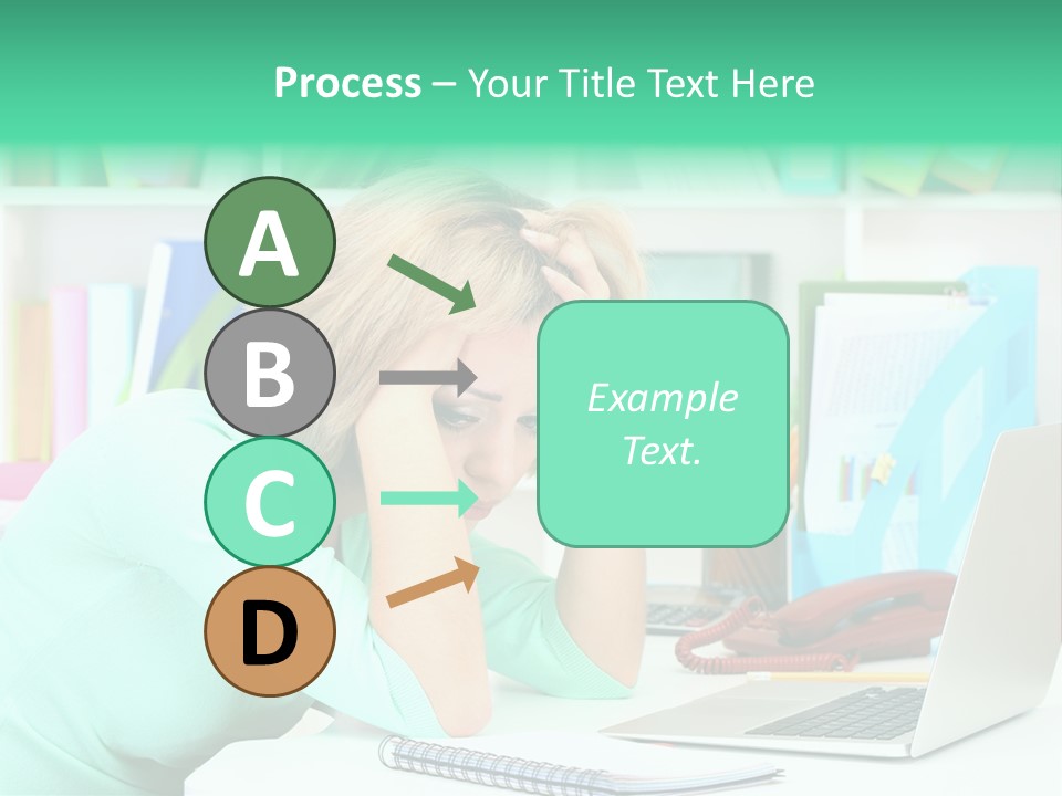 Face Elegant Workplace PowerPoint Template