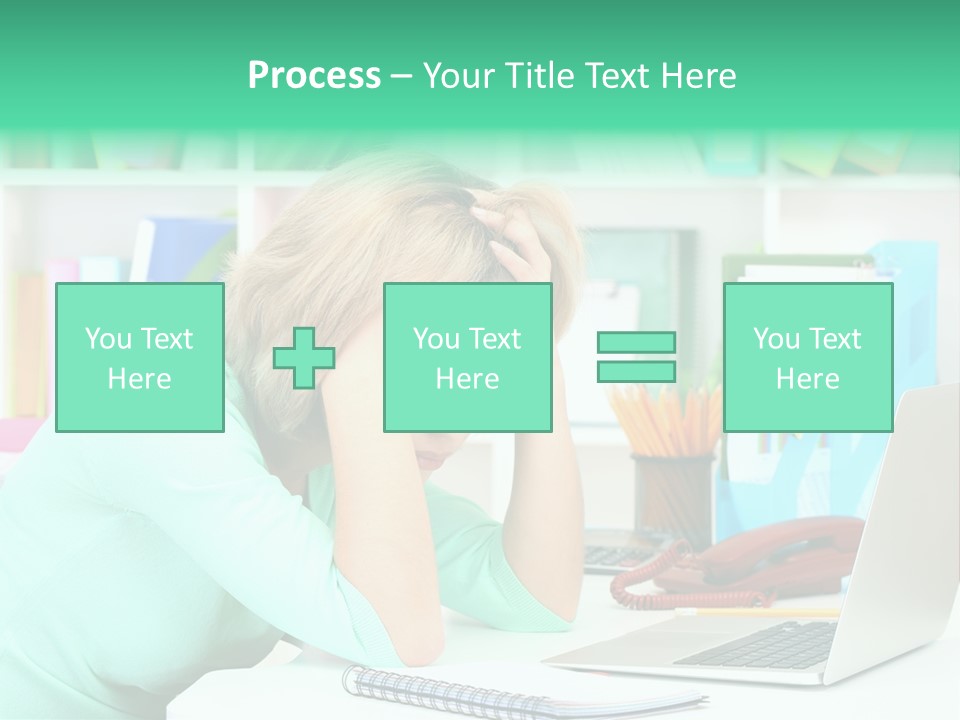 Face Elegant Workplace PowerPoint Template