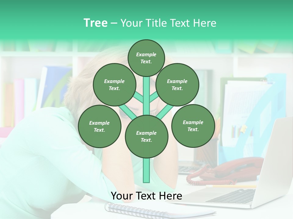 Face Elegant Workplace PowerPoint Template