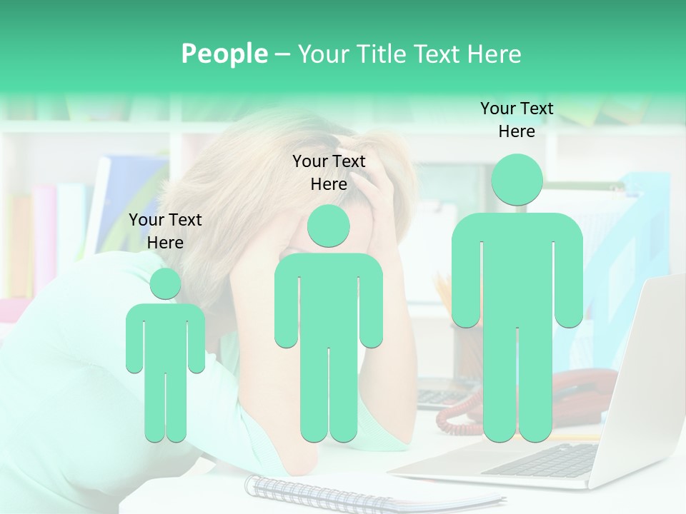 Face Elegant Workplace PowerPoint Template