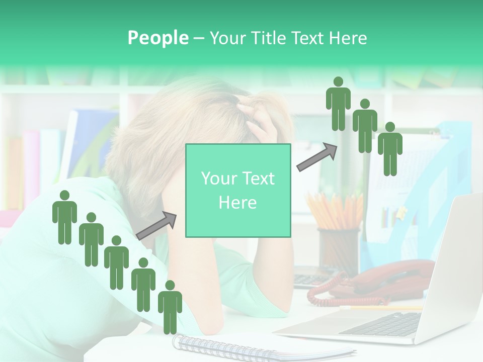 Face Elegant Workplace PowerPoint Template