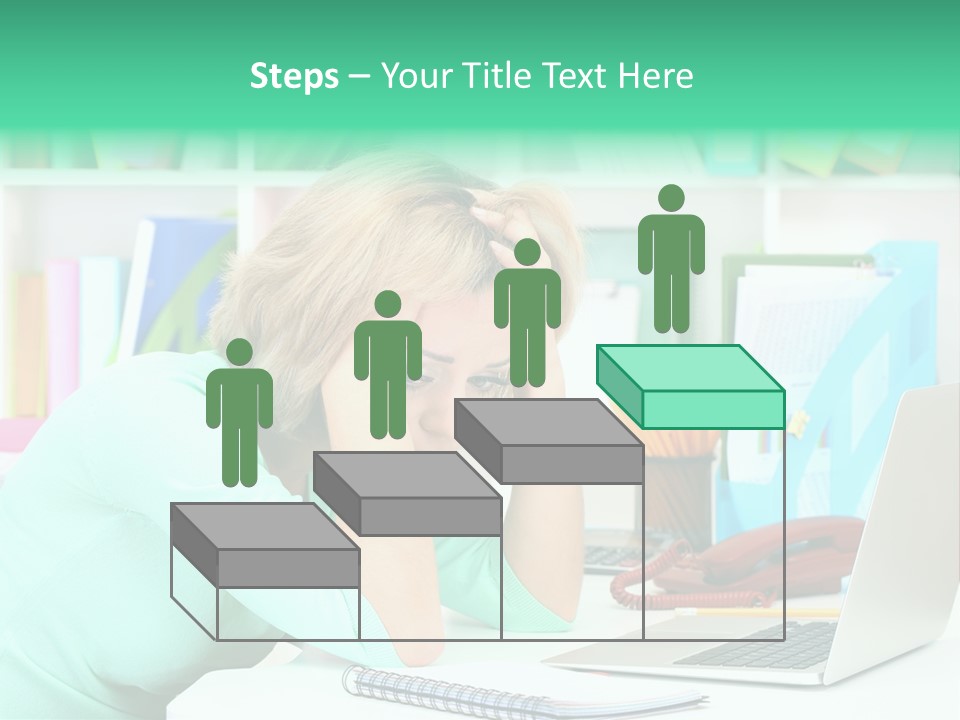 Face Elegant Workplace PowerPoint Template