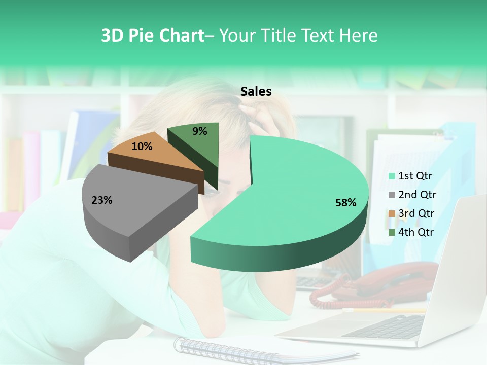 Face Elegant Workplace PowerPoint Template
