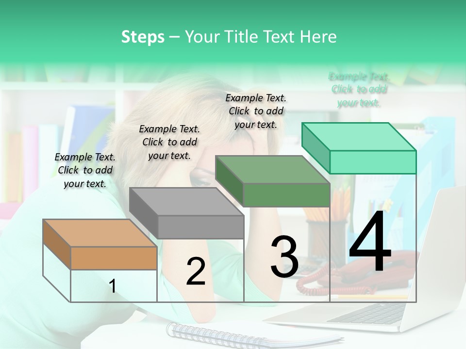 Face Elegant Workplace PowerPoint Template