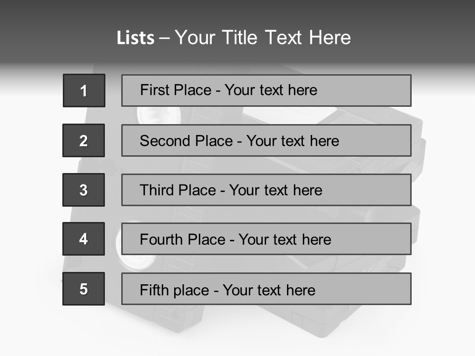 Magnet Film Studio PowerPoint Template
