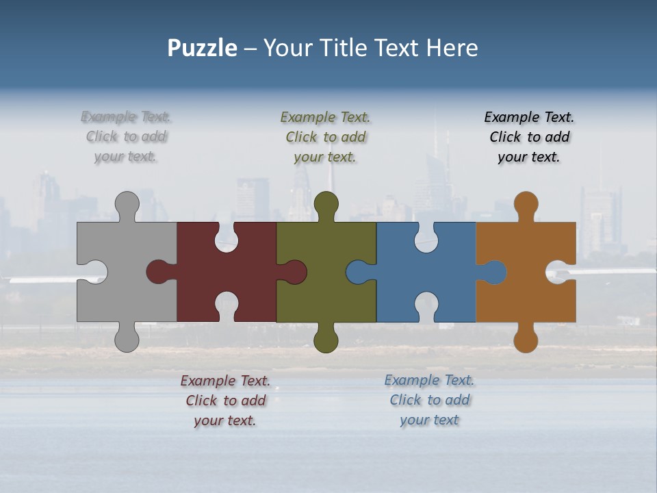 Jfk United States Airliner PowerPoint Template