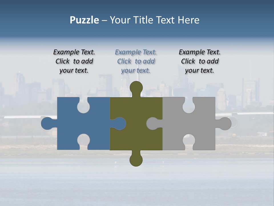 Jfk United States Airliner PowerPoint Template