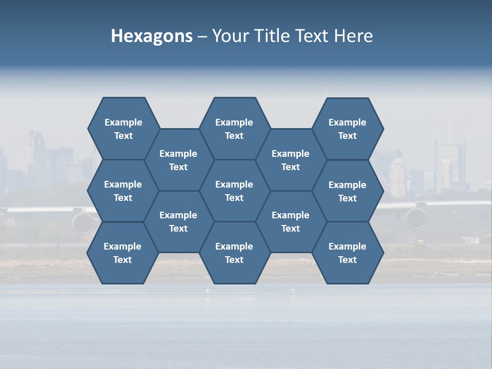 Jfk United States Airliner PowerPoint Template