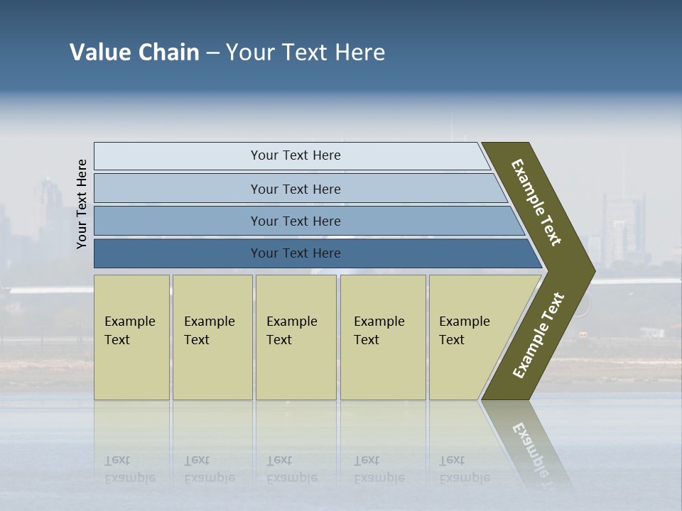 Jfk United States Airliner PowerPoint Template