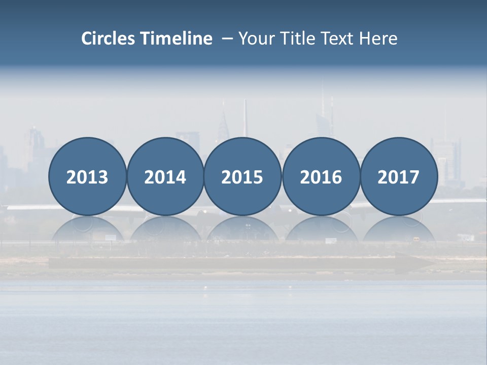 Jfk United States Airliner PowerPoint Template