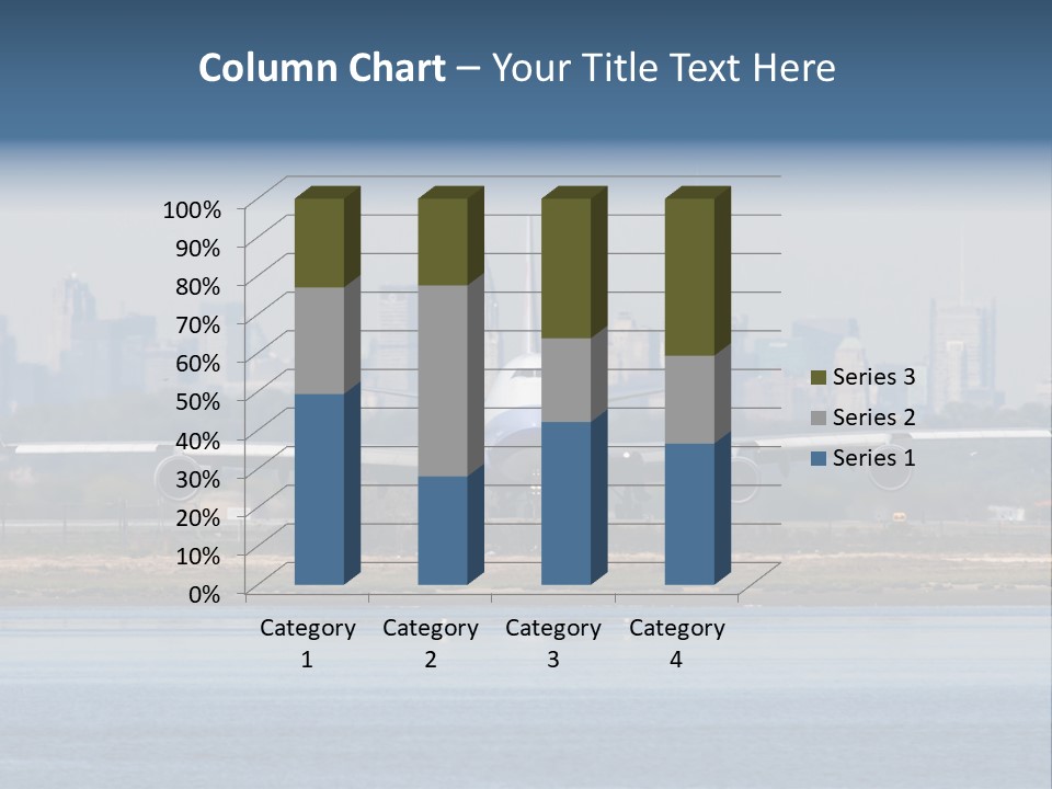 Jfk United States Airliner PowerPoint Template