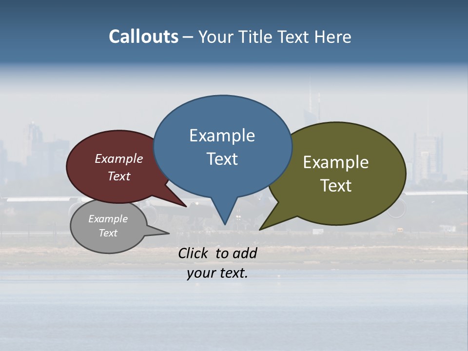 Jfk United States Airliner PowerPoint Template