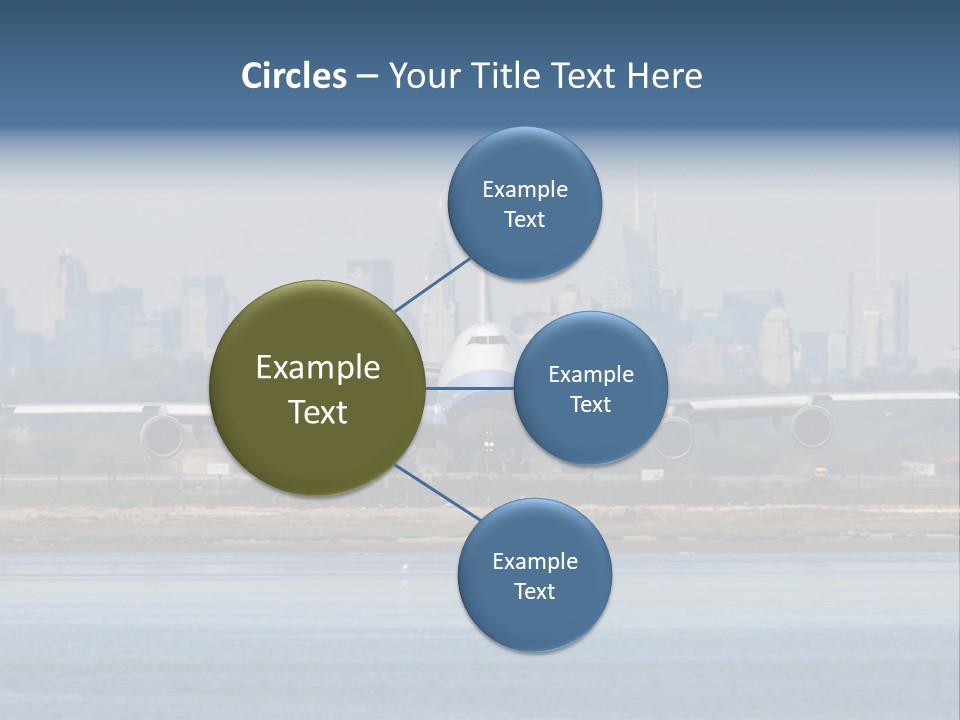 Jfk United States Airliner PowerPoint Template