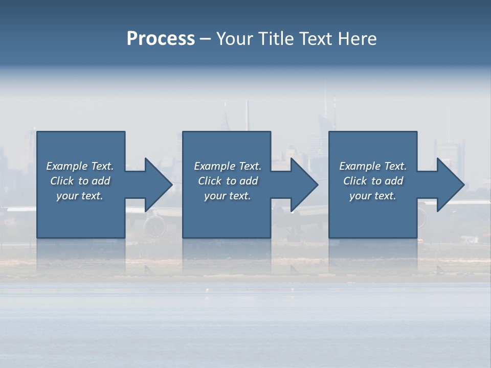 Jfk United States Airliner PowerPoint Template