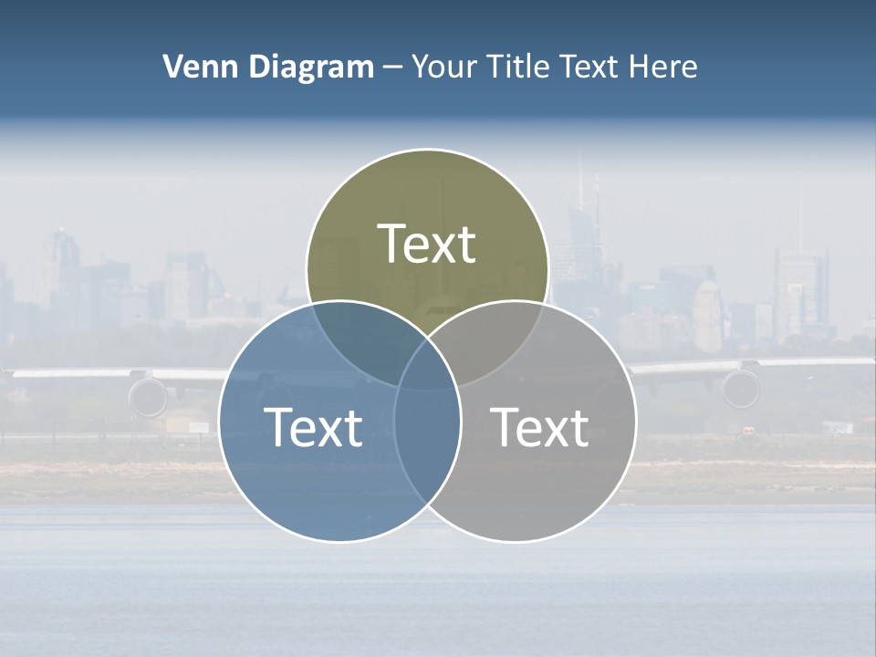 Jfk United States Airliner PowerPoint Template