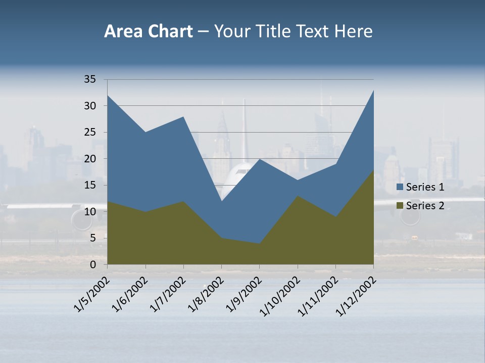 Jfk United States Airliner PowerPoint Template
