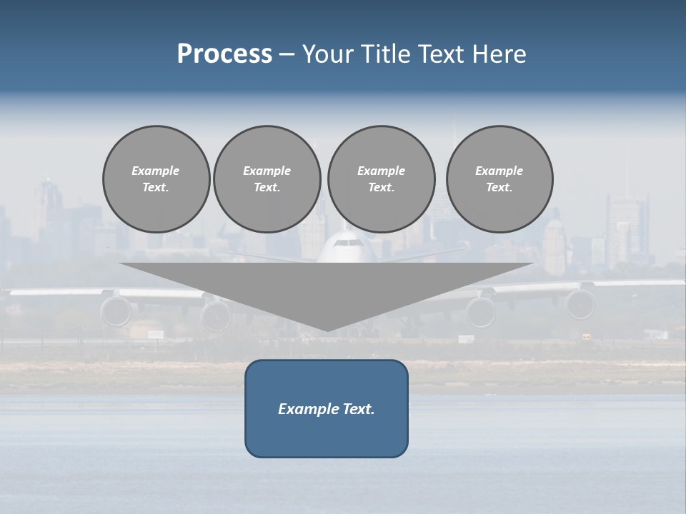 Jfk United States Airliner PowerPoint Template