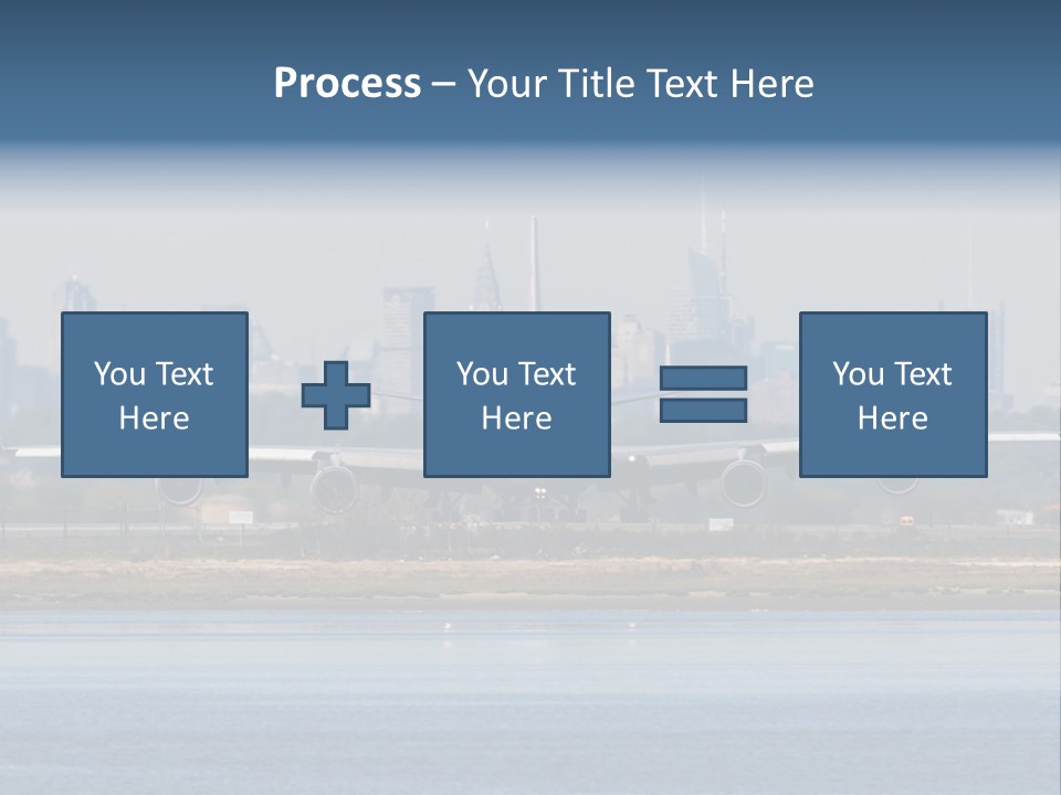 Jfk United States Airliner PowerPoint Template