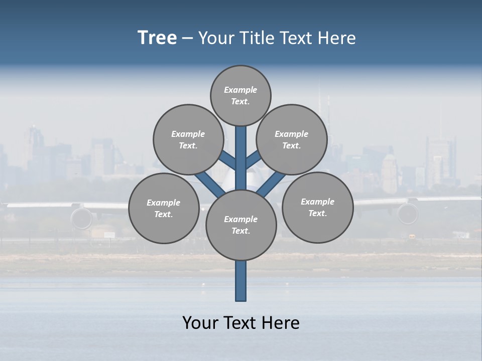 Jfk United States Airliner PowerPoint Template