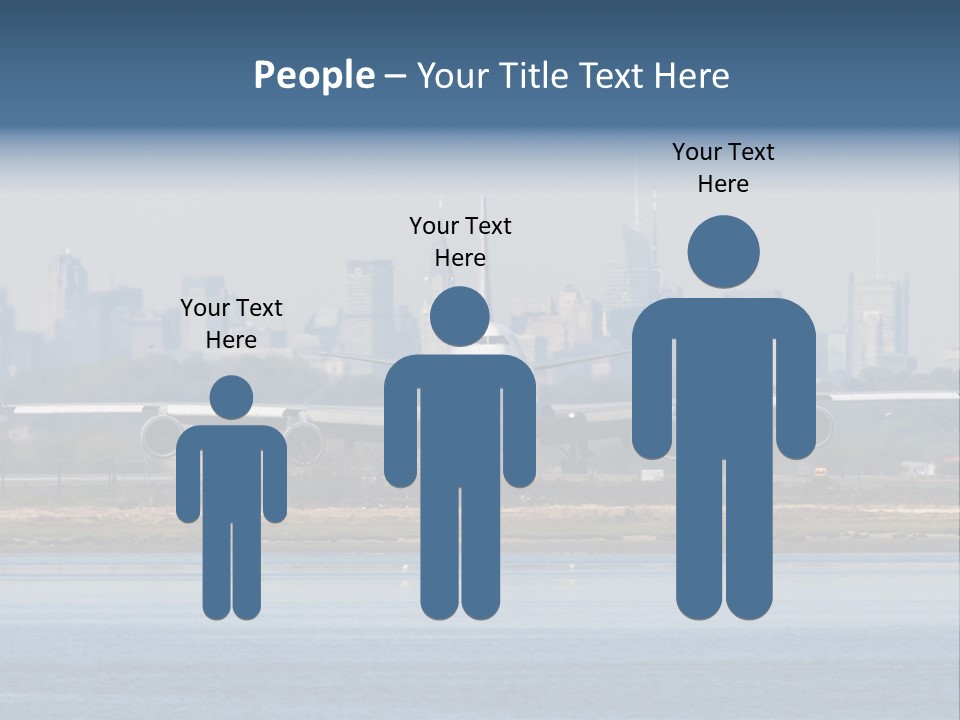 Jfk United States Airliner PowerPoint Template