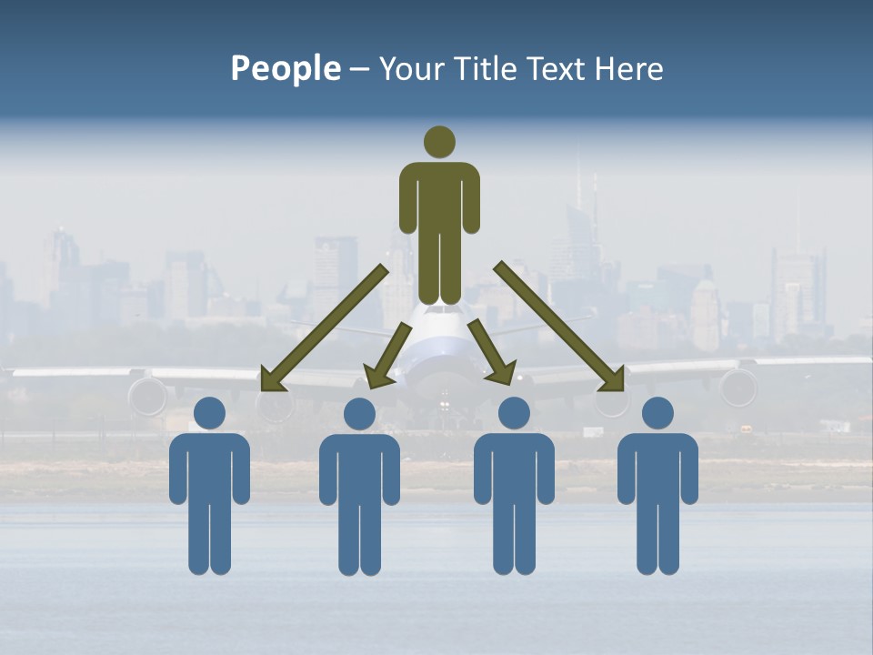 Jfk United States Airliner PowerPoint Template