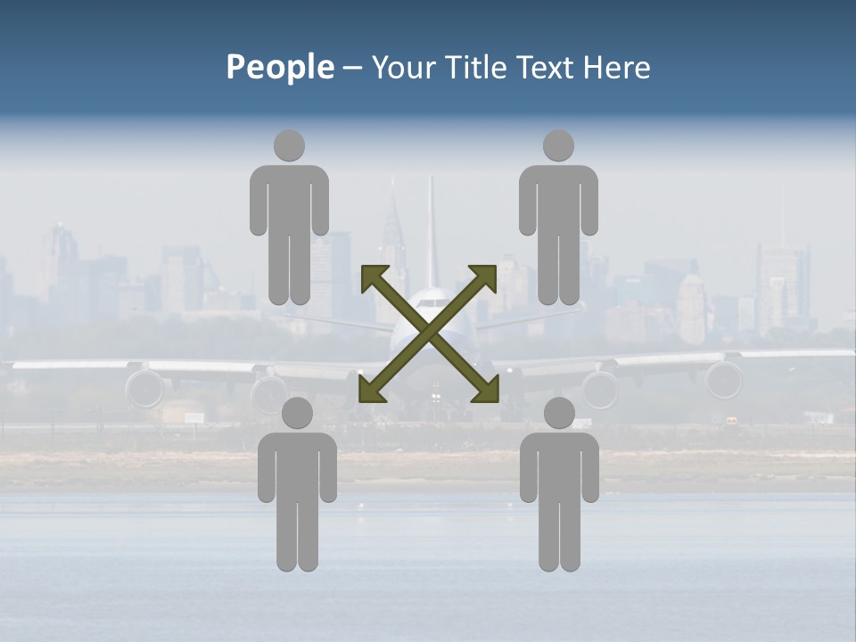 Jfk United States Airliner PowerPoint Template