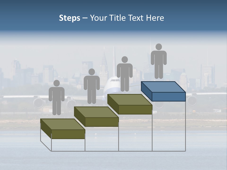 Jfk United States Airliner PowerPoint Template